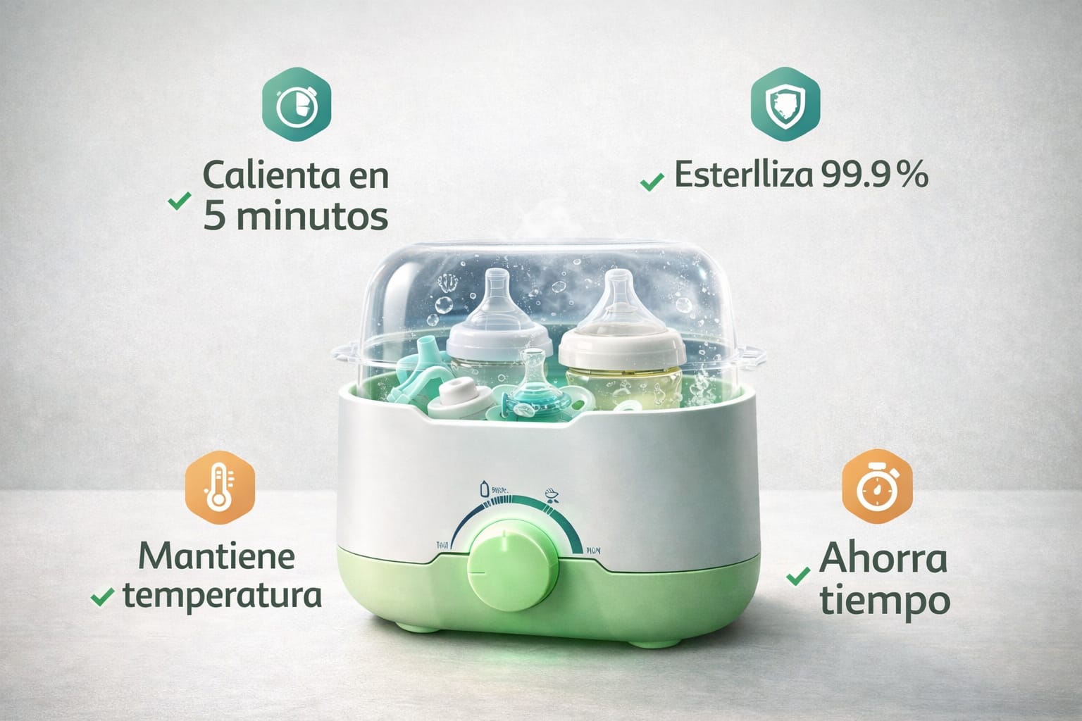 🔥 Calentador y Esterilizador Multifuncional 3 en 1